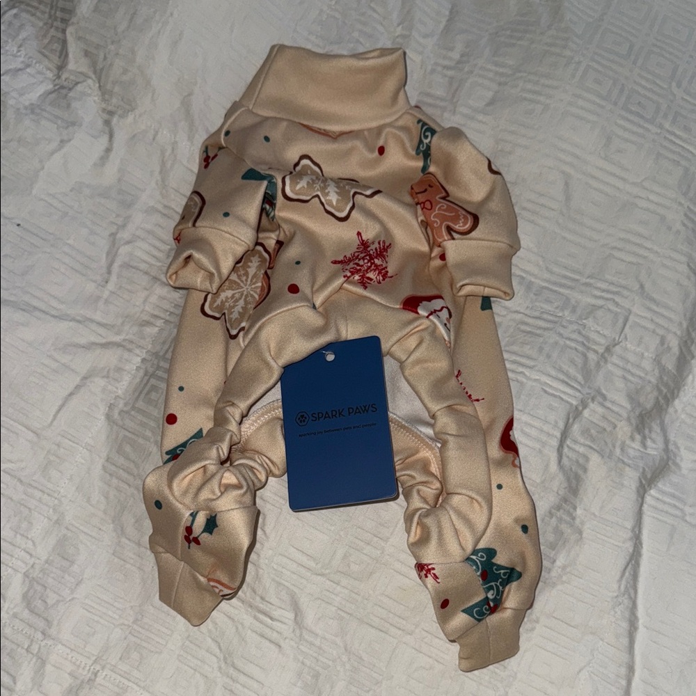 NWT SPARK PAWS DOGGY HOLIDAY PAJAMAS‎ - Picture 3 of 6